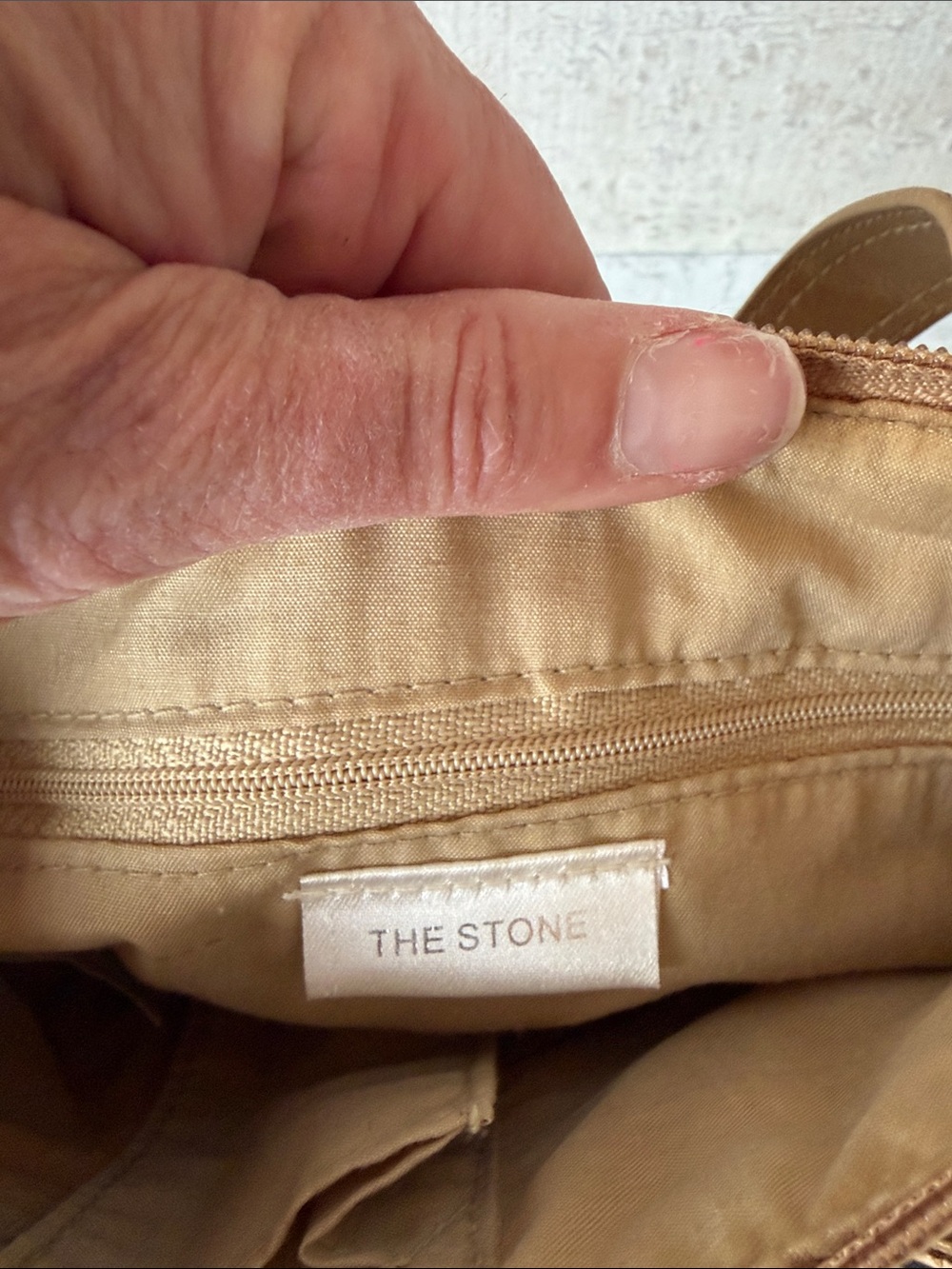 The Stone Y2K patchwork handbag - Picture 8 of 9